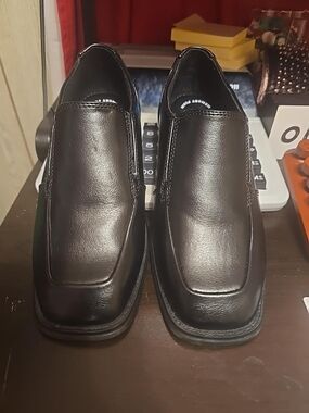 Sonoma Black Boys Dress Slip-On Loafers